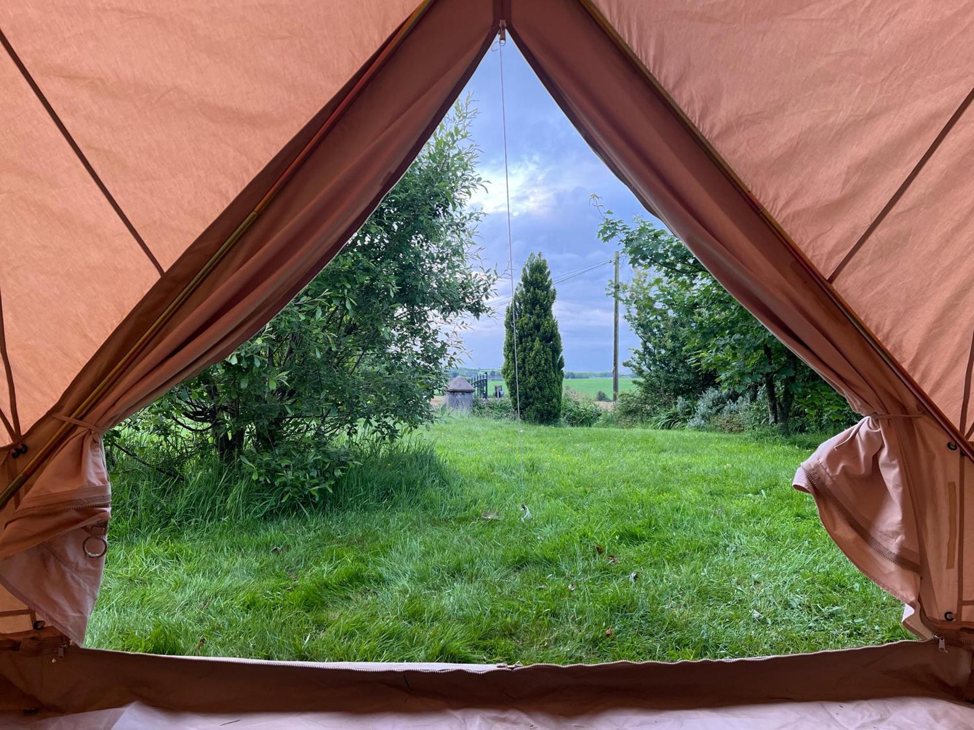 Bluebell Tent At Ballyward Croft Ardkeen Екстериор снимка