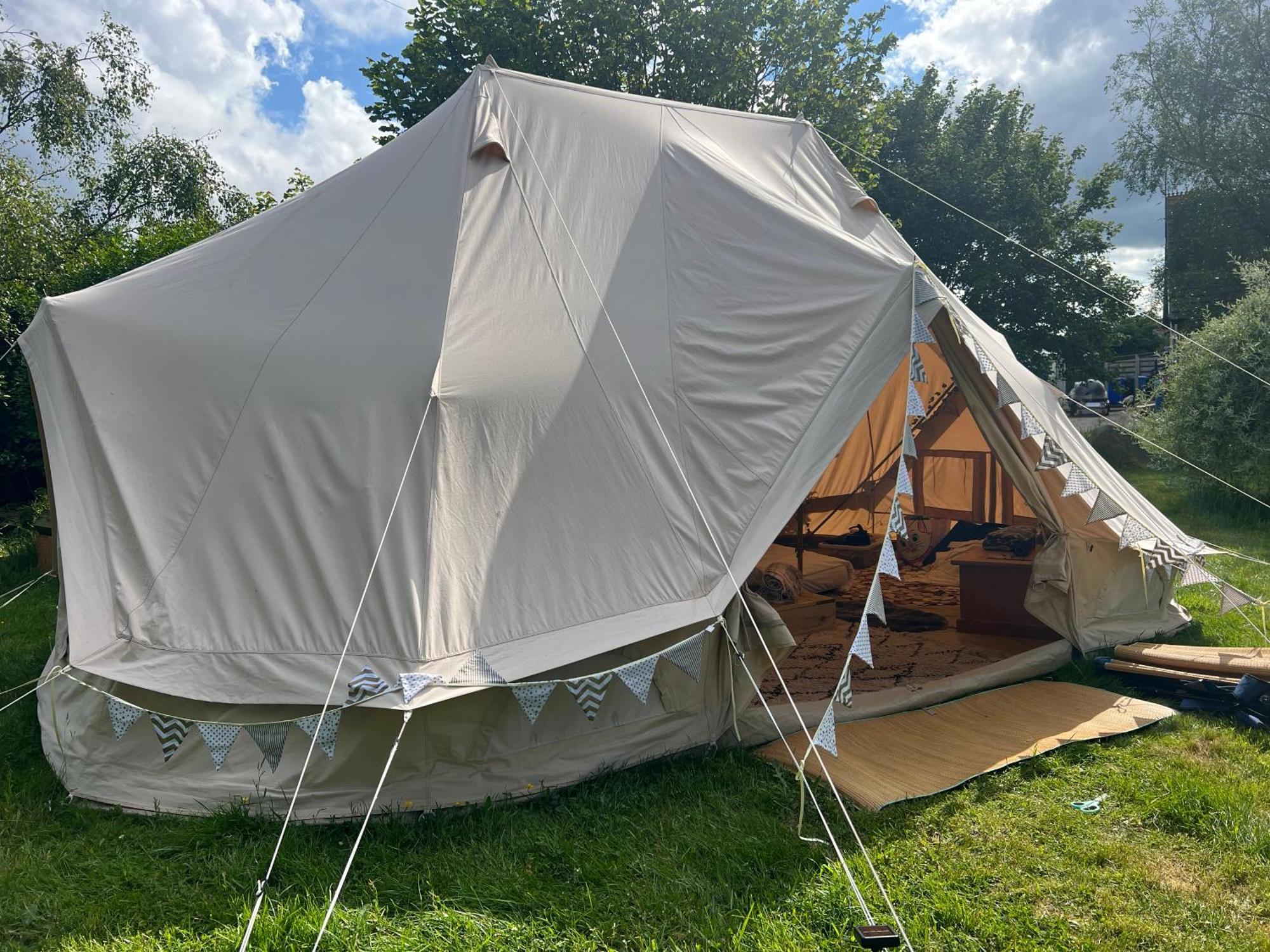 Bluebell Tent At Ballyward Croft Ardkeen Екстериор снимка