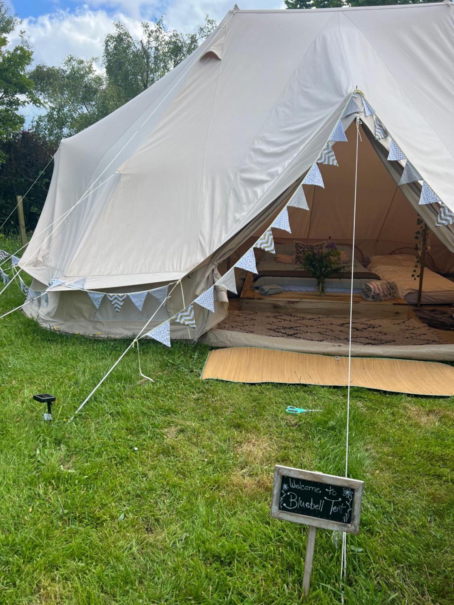 Bluebell Tent At Ballyward Croft Ardkeen Екстериор снимка